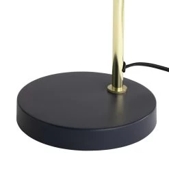 Habitat Minah Iron LED Table Lamp - Black & Brass -Habitat 2990297 R Z004A