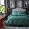 Habitat Geo Jacquard Teal Bedding Set - Double -Habitat 3036734 R Z001A