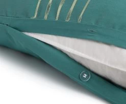 Habitat Geo Jacquard Teal Bedding Set - Double -Habitat 3036734 R Z003A