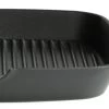Habitat 23cm Cast Iron Griddle Pan - Black 1 Habitat 23cm Cast Iron Griddle Pan - Black -Habitat 3065097 R Z001A