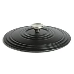 Habitat 5.3 Litre Cast Iron Casserole Dish - Black -Habitat 3065358 R Z003A