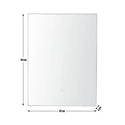 Habitat Haxby LED Bathroom Mirror -Habitat 3120695 R Z020A