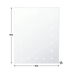 Habitat Ashbourne LED Bathroom Mirror -Habitat 3123939 R Z020A