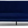 Habitat Matteo 2 Seater Velvet Clic Clac Sofa Bed - Blue
