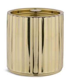 Habitat Gold Tone Ice Bucket