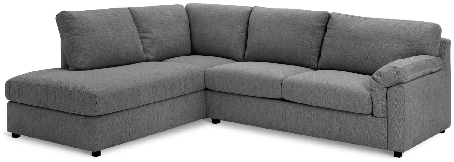 Habitat Florence Fabric Left Hand Corner Chaise Sofa - Grey 3 Habitat Florence Fabric Left Hand Corner Chaise Sofa - Grey