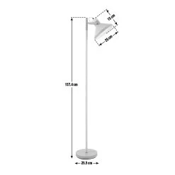 Habitat Skandi Floor Lamp - Grey -Habitat 3204274 R Z020A