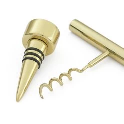 Habitat Gold Tone Corkscrew And Stopper Set -Habitat 3206894 R Z002A