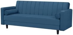 Habitat Preston Clic Clac Velvet Sofa Bed - Navy 25 Habitat Preston Clic Clac Velvet Sofa Bed - Navy -Habitat 3249387 R Z002A