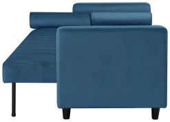 Habitat Preston Clic Clac Velvet Sofa Bed - Navy 27 Habitat Preston Clic Clac Velvet Sofa Bed - Navy -Habitat 3249387 R Z004A