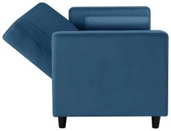 Habitat Preston Clic Clac Velvet Sofa Bed - Navy 30 Habitat Preston Clic Clac Velvet Sofa Bed - Navy -Habitat 3249387 R Z007A