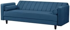 Habitat Preston Clic Clac Velvet Sofa Bed - Navy 33 Habitat Preston Clic Clac Velvet Sofa Bed - Navy -Habitat 3249387 R Z010A