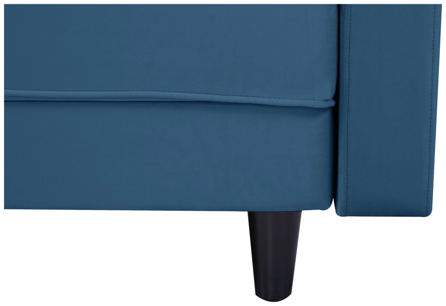 Habitat Preston Clic Clac Velvet Sofa Bed - Navy 16 Habitat Preston Clic Clac Velvet Sofa Bed - Navy - Image 14