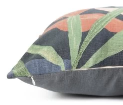 Habitat Embroidered Floral Cushion - Multicolor - 43X43cm -Habitat 3281682 R Z003A