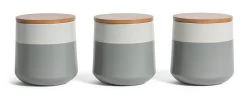 Habitat Speckle 3 Piece Storage Canister
