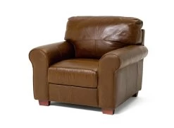 Habitat Salisbury Leather Armchair - Tan -Habitat 3314047 R Z002A