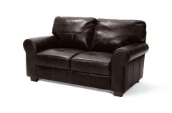 Habitat Salisbury Leather 2 Seater Sofa - Chocolate -Habitat 3336348 R Z002A