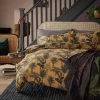 Habitat Palm Floral Print Mustard Bedding Set - Single -Habitat 3344457 R Z001C