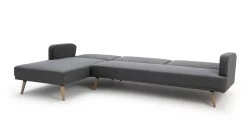Habitat Andy Left Corner Fabric Clic Clac Sofa Bed - Grey -Habitat 3361928 R Z007A