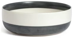 Habitat Artisan Stripe Stoneware Serving Bowl -Habitat 3365481 R Z007A