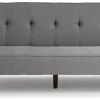 Habitat Odeon 2 Seater Fabric Clic Clac Sofa Bed - Grey -Habitat 3367180 R Z001A