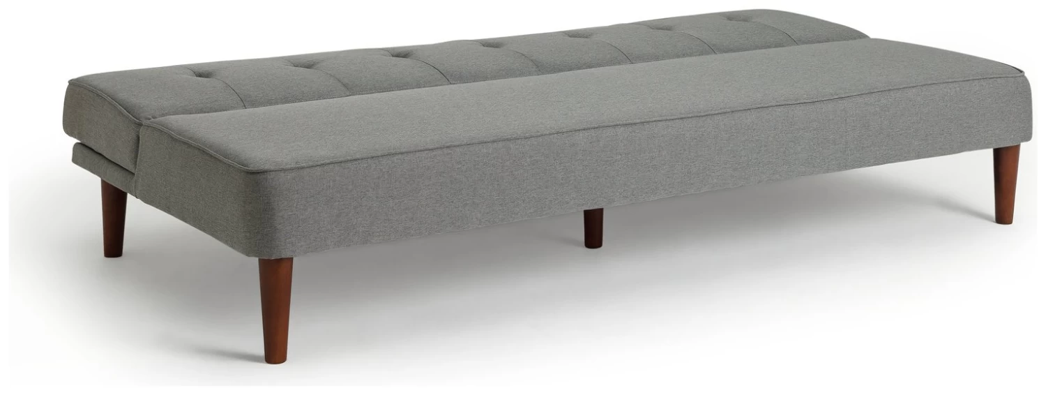 Habitat Odeon 2 Seater Fabric Clic Clac Sofa Bed - Grey 7 Habitat Odeon 2 Seater Fabric Clic Clac Sofa Bed - Grey - Image 5