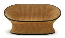 Habitat 5 Habitat Koba Rattan 2 Seater Sofa - Natural