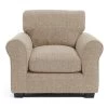 Habitat Lisbon Fabric Armchair - Beige 2 Habitat Lisbon Fabric Armchair - Beige -Habitat 3372357 R Z001A
