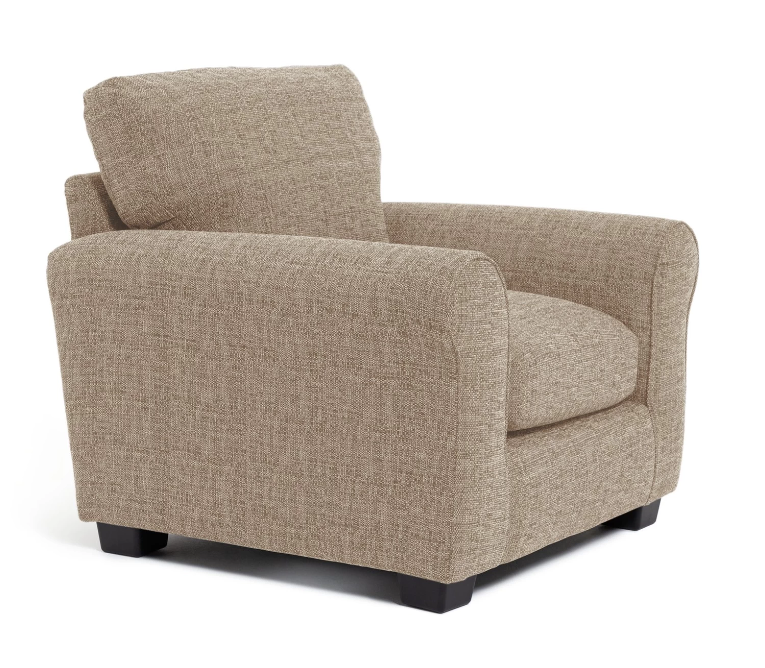 Habitat Lisbon Fabric Armchair - Beige 9 Habitat Lisbon Fabric Armchair - Beige - Image 7