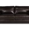 Habitat Salisbury Leather 3 Seater Sofa - Chocolate -Habitat 3553516 R Z001A