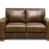 Habitat Eton Leather 2 Seater Sofa - Tan -Habitat 3574478 R Z001A