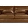 Habitat Salisbury Leather 3 Seater Sofa - Tan -Habitat 3596449 R Z001A