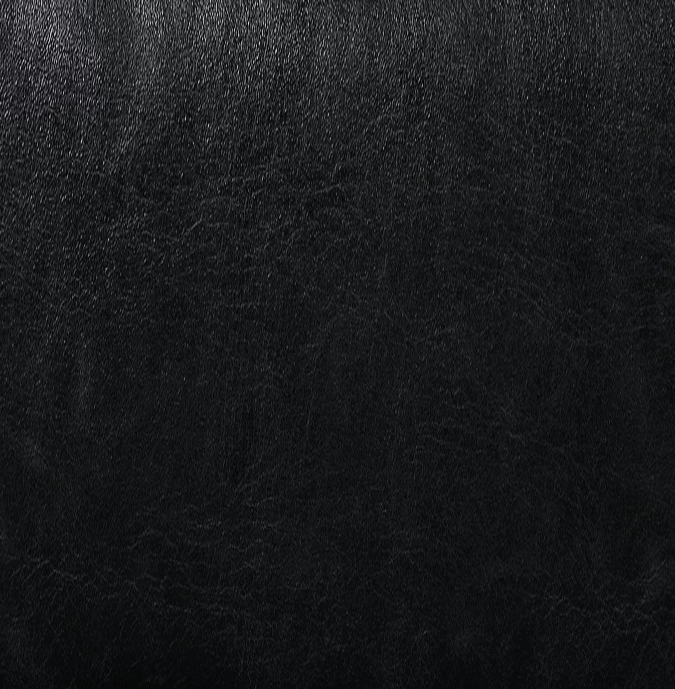 Habitat Salisbury Leather Storage Footstool - Black 4 Habitat Salisbury Leather Storage Footstool - Black - Image 2