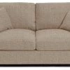 Habitat Lisbon Small Double Fabric Sofa Bed - Beige