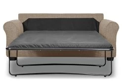 Habitat Lisbon Small Double Fabric Sofa Bed - Beige -Habitat 4014009 R Z004A