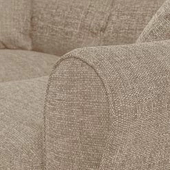 Habitat Lisbon Small Double Fabric Sofa Bed - Beige -Habitat 4014009 R Z007A