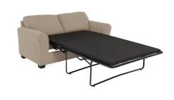 Habitat Lisbon Small Double Fabric Sofa Bed - Beige -Habitat 4014009 R Z011A