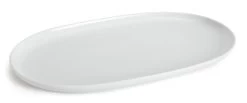 Habitat Riko Oval Porcelain Serving Platter - White -Habitat 4039840 R Z003A