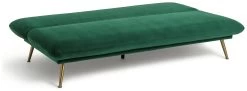 Habitat Matteo 2 Seater Velvet Sofa Bed - Green -Habitat 4090487 R Z002A