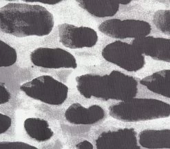 Habitat Cotton Bark Print Black & Grey Bedding Set - Double -Habitat 4095798 R B001