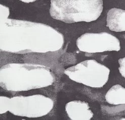 Habitat Cotton Bark Print Black & Grey Bedding Set - Double -Habitat 4095798 R Z017A