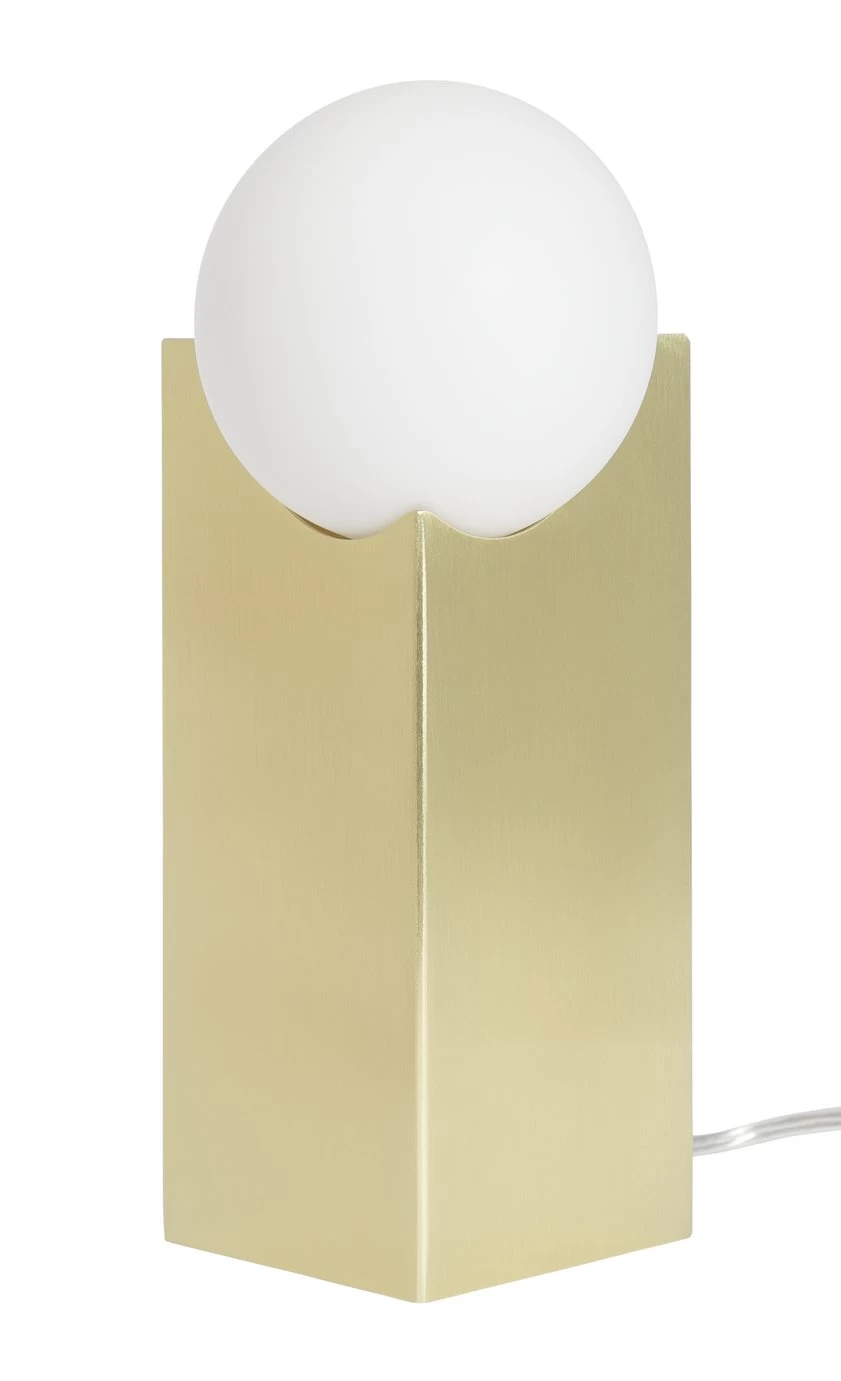 Habitat Yuri Afterglow Table Lamp - Gold & Glass 4 Habitat Yuri Afterglow Table Lamp - Gold & Glass - Image 2