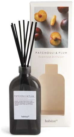 Habitat 150ml Scented Diffuser - Patchouli & Plum -Habitat 4336990 R Z002A