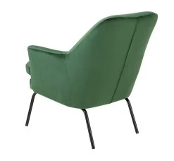 Habitat Celine Velvet Accent Chair - Green -Habitat 4378439 R Z003A