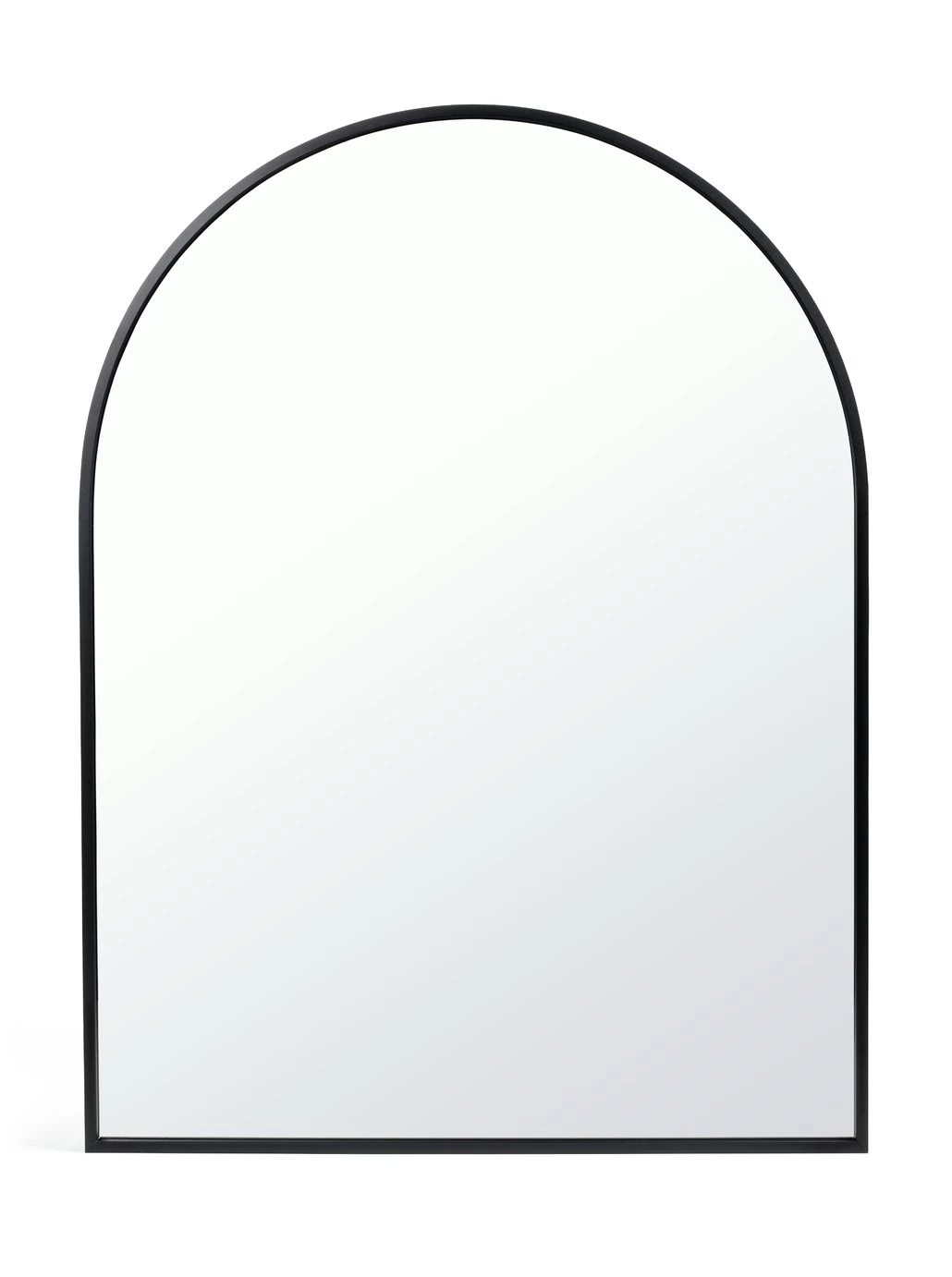 Habitat Arch Metal Wall Mirror - Black - 45x60cm 3 Habitat Arch Metal Wall Mirror - Black - 45x60cm