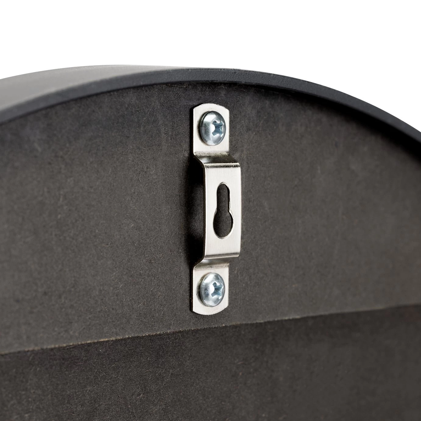 Habitat Arch Metal Wall Mirror - Black - 45x60cm 7 Habitat Arch Metal Wall Mirror - Black - 45x60cm - Image 5