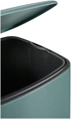 Habitat 28 Litre Square Waste Bin - Teal -Habitat 4543628 R Z004A