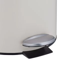 Habitat 30 Litre Round Kitchen Pedal Bin - Matt Cream -Habitat 4544483 R Z003A