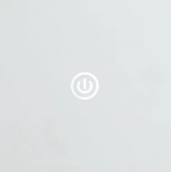 Habitat Large Vertical Backlight LED Mirror - White -Habitat 4564401 R Z004A