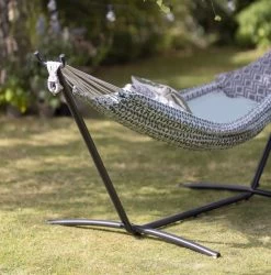 Habitat Boho Hammock With Metal Stand -Habitat 4587770 R Z002C